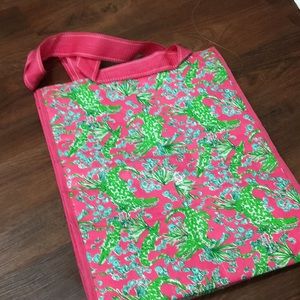 Lilly Pulitzer Alligator Print Cooler Bag